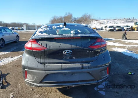 2019 Hyundai Ioniq Hybrid Sel z USA, uszkodzony, nr VIN KMHC75LC9KU149557